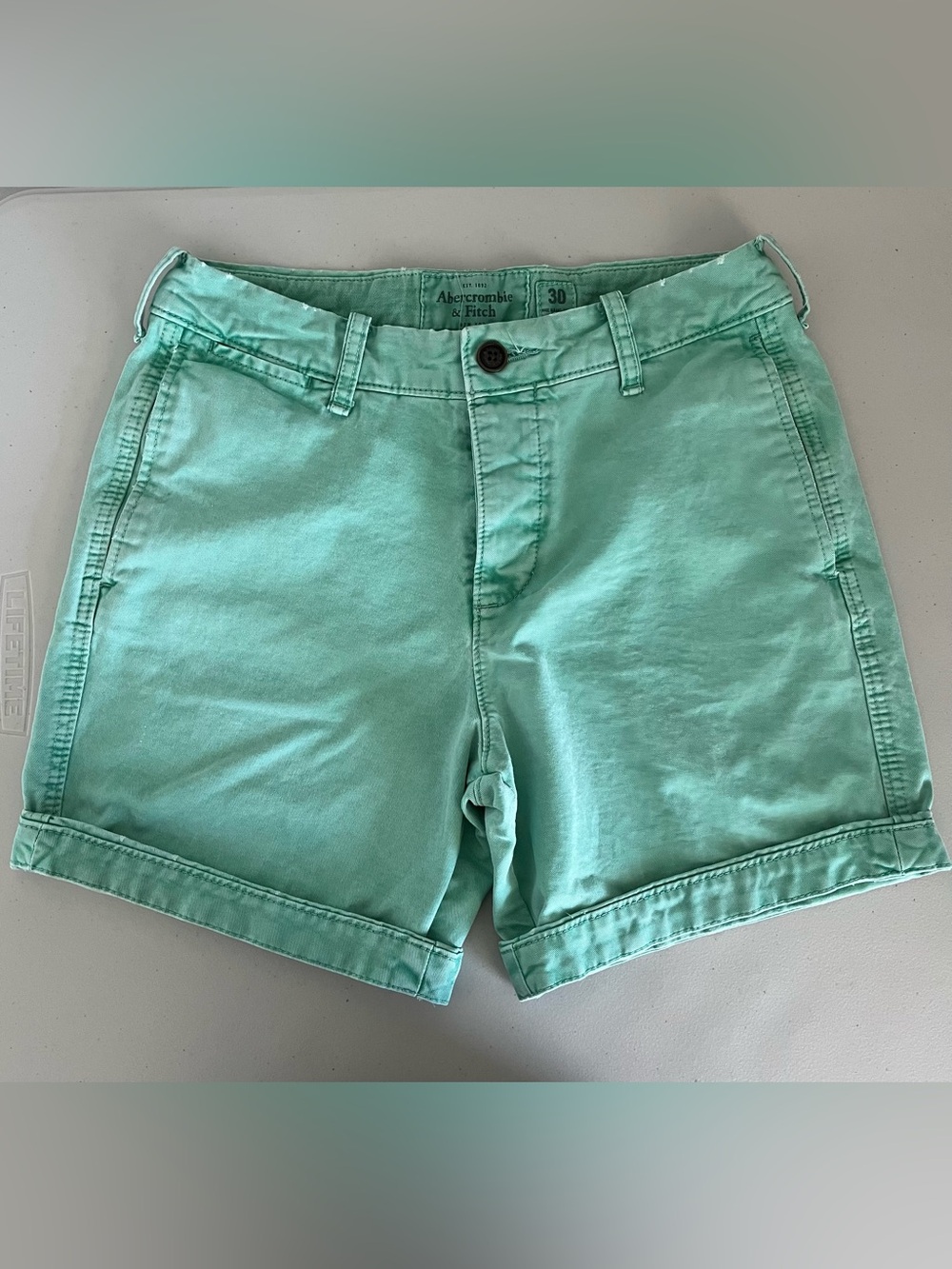 Abercrombie & Fitch Mint Green Men’s Shorts